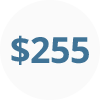 255 price