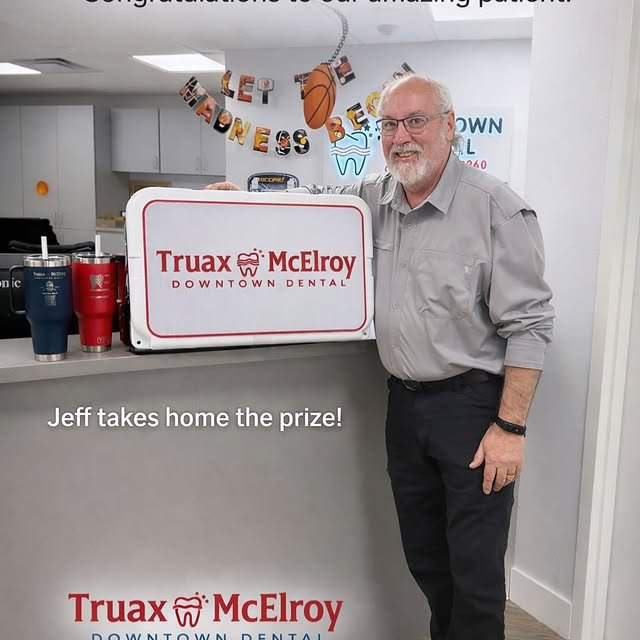 patient at truax downtown dental